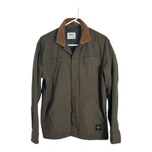 Altamont Andrew Reynolds Grunge Lined Skater‎ Brown Corduroy Jacket Sz medium
